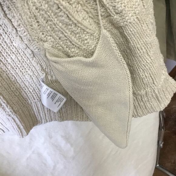 Coincidence & Chance Beige Cable Knit Cardigan - Picture 5 of 14